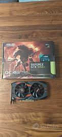 ASUS Cerberus GTX 1050Ti OC + adattatore DVI-HDMI