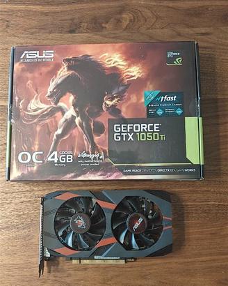 ASUS Cerberus GTX 1050Ti OC + adattatore DVI-HDMI