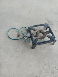 fornello a gas x esterno 