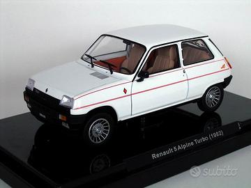 Modello auto renault 5 alpine no burago