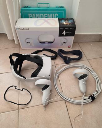 Meta Quest 2 128GB + Elite Strap + accessori