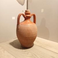Vecchia Anfora in Terracotta con manici.