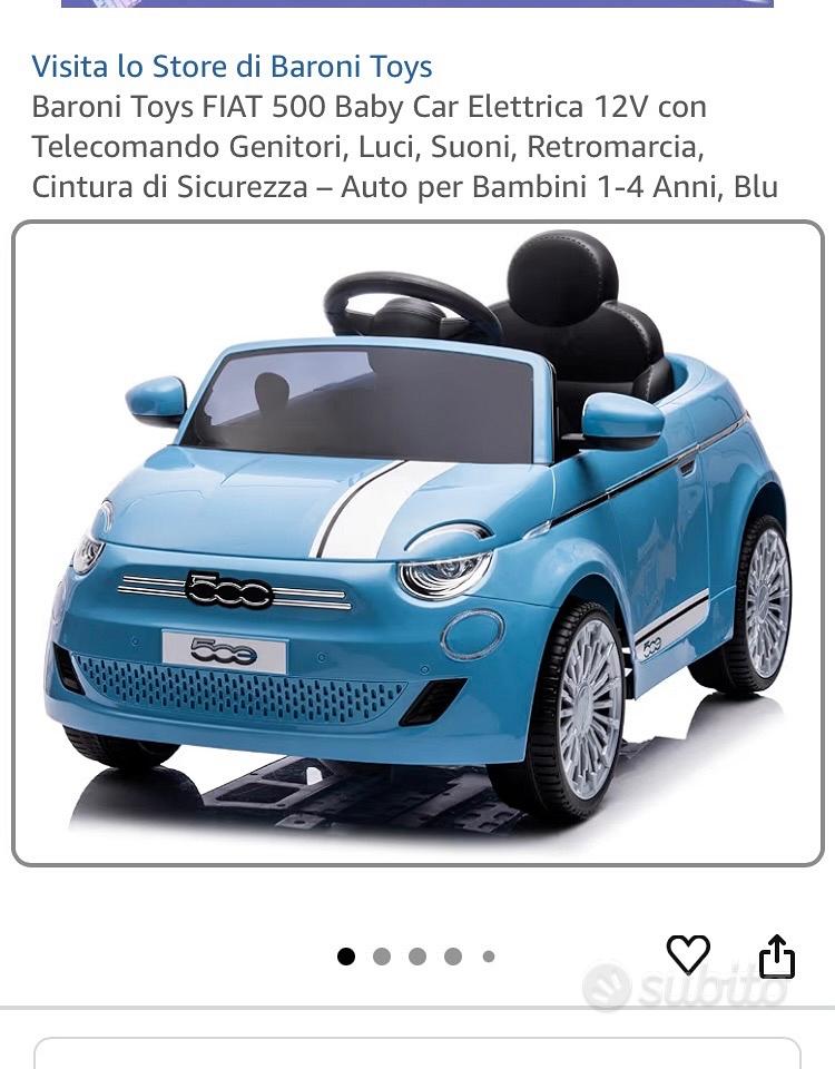 Fiat 500 baby car telecomando genitori Tutto per i bambini In