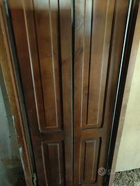 porte a 2 ante in legno massello