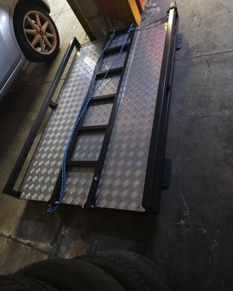 Portapacchi suzuki jimny con scala integrata