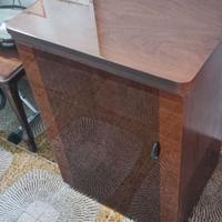 Macchina da cucire d'epoca NECCHI267 con mobiletto