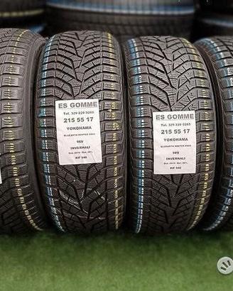 4 gomme 215 55 17 YOKOHAMA INV RIF946