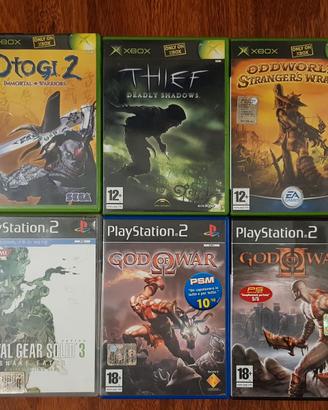 Videogiochi/Videogame  XBOX e PLAYSTATION 2 PS2