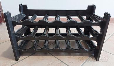 Cantinetta componibile marrone