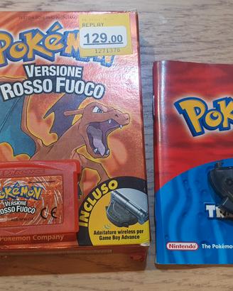 Pokemon Rosso Fuoco originale