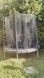 trampolino elastico da giardino