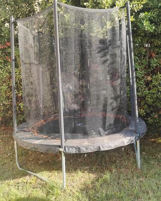 trampolino elastico da giardino