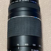 Obiettivo fotografico Canon EF 75-300