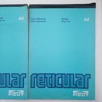 
3 blocchi di carta millimetrata da 50 fogli A4