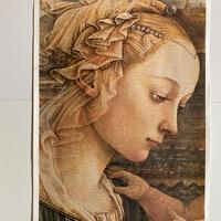 Filippo Lippi stampa su carta telata