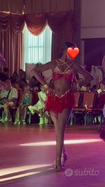 Abito Latino sartoriale unico DANZA CREAZIONI