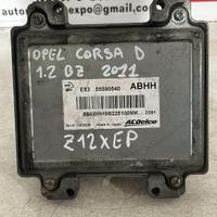 1636386 12621466 CENTRALINA MOTORE OPEL Corsa D 5P