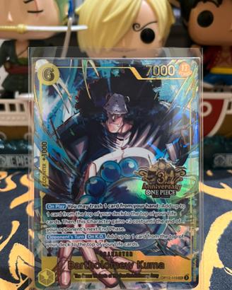 Bartholomew Kuma OP12-119 Secret r 3rd anniversary