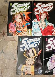 Lotto Shaman King. Final edition n.1,2,3,4,5,6,7