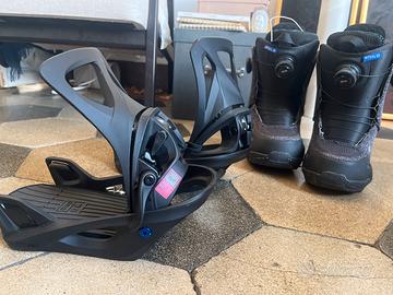 Set burton step-on donna - scarponi + attacchi