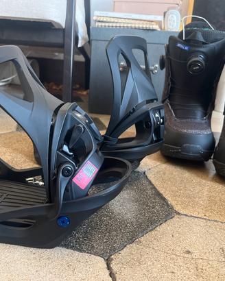 Set burton step-on donna - scarponi + attacchi