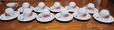 Set tazzine caffe' vintage