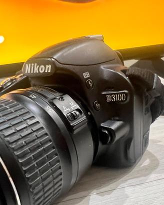 Nikon D3100 Reflex + Obiettivo 18-55mm + Caricabat