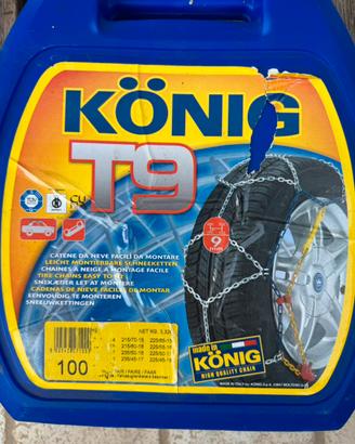 Catene auto Konig, 9 mm gruppo 100