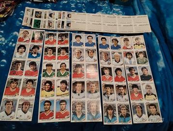 Panini Mexico 86 - Maradona in fogli non tagliati