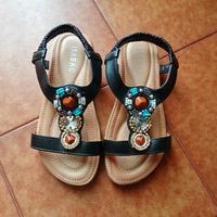 sandali donna con perline