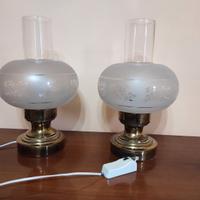 coppia lampade da comodino