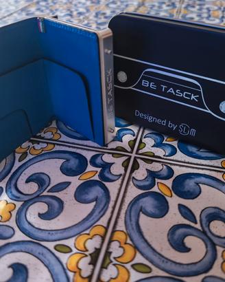 Slim Italia wallet vera pelle be tasck
