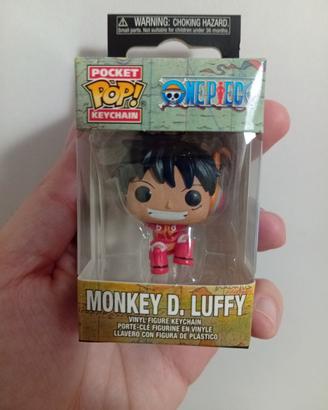 portachiavi funko pop ome piece monkey d. luffy 