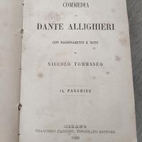 Libro Paradiso di Dante Alighieri 