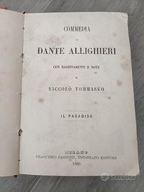 Libro Paradiso di Dante Alighieri 