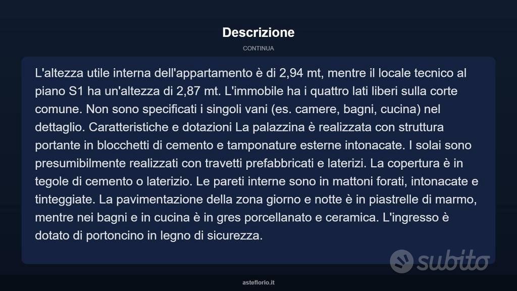 Appartamento – L'Aquila, Progetto CASE Cese, Preturo - Vista 4