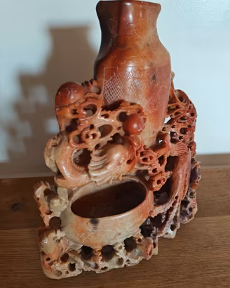 Titolo dell'oggetto: Antico Vaso Portapennelli Cin
