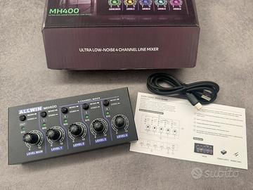 Mixer 4 canali Allwin MH400