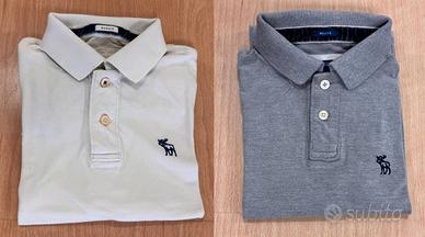 Polo Abercrombie & Fitch uomo Mis. M slim fit A&F