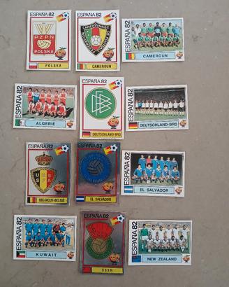 Spediz.Sospesa Ferie 12 Figurine Panini ESPANA 82