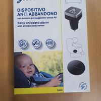 Dispositivo anti abbandono con sensore per seggiol