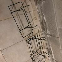 Portavasi da ringhiera in ferro - vasi