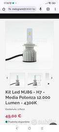 kit led melograno 51 mj86 4300k bianco caldo