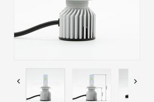 kit led melograno 51 mj86 4300k bianco caldo