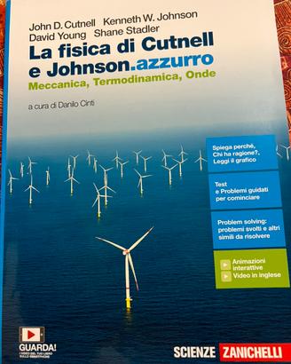 LA FISICA di Cutnell e Johnson ISBN: 9788808524973