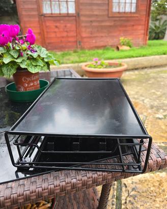 Porta Capsule da Caffè in Metallo Nero – Organizer