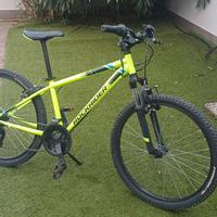 bici mtb Rockrider st500 24 pollici