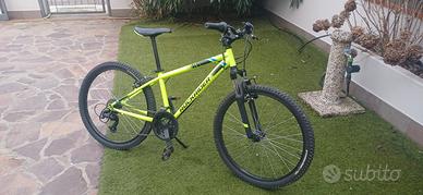 bici mtb Rockrider st500 24 pollici