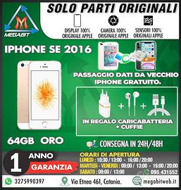 Iphone se 2016 64gb oro - totalmente originale