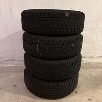 Set completo 4 Gomme Invernali + Cerchi acciaio